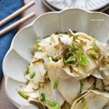 食べたらとまらない（笑）材料3つdeカブの塩昆布漬け♡