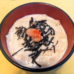 Lamiaの作ってみた!投稿(【濃厚明太クリームうどん】ワンパン◎生クリーム不要♪)