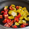 バジルのおいしい余韻♪パプリカとツナのホットサラダの工程2