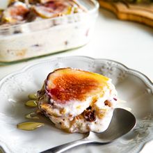【砂糖・卵・生クリームなし】甘酒いちじくヨーグルトアイス