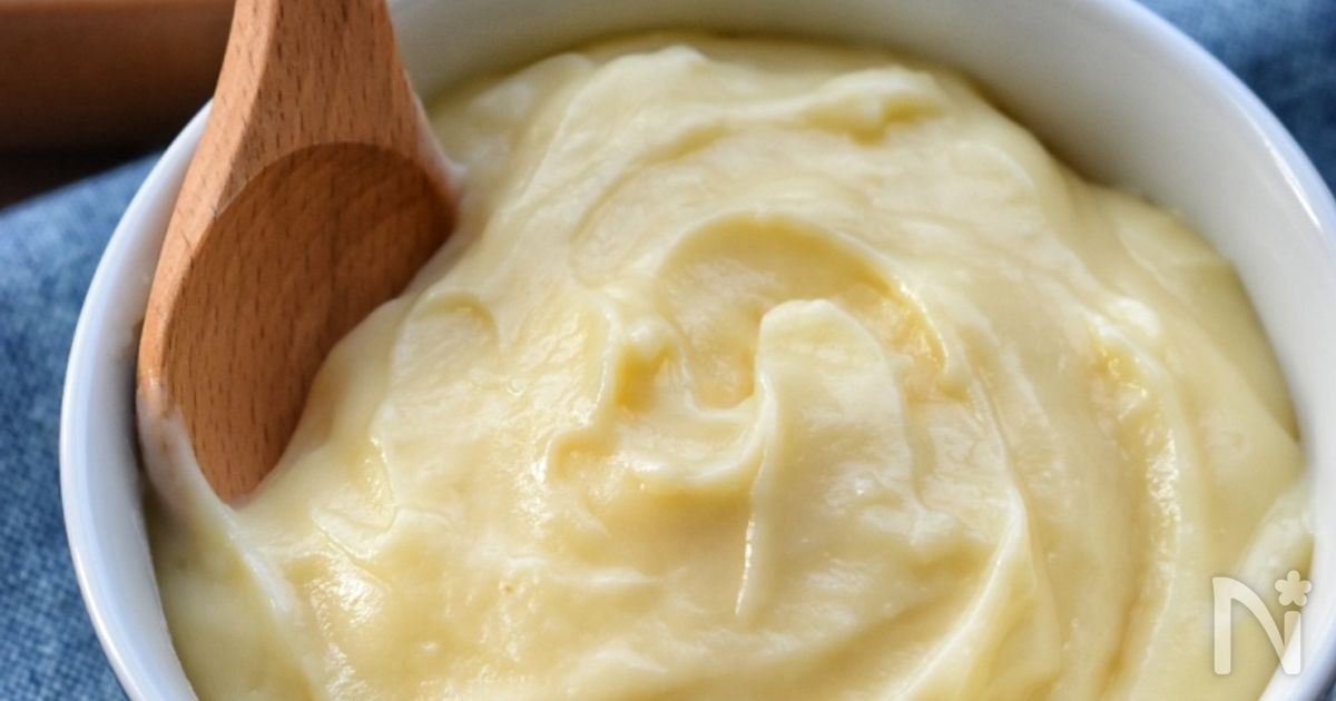レンジde簡単♪味見が止まらない♪全卵カスタードクリーム♪