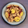 𝔂𝓾𝓶𝓲🍓の作ってみた!投稿(バターでコクうま♩豚肉とさつまいもの甘辛炒め)