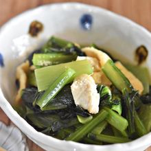 小松菜の中華風煮浸し【作り置き】