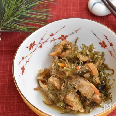 切り昆布とさつま揚げの煮物【作り置き】