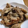 あやきょの作ってみた!投稿(【茄子と鶏肉のマヨポンだれ炒め】にんにく香る♬︎満足おかず♡)