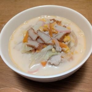 1346737の作ってみた!投稿(スープ濃厚!【ちゃんぽんうどん】)