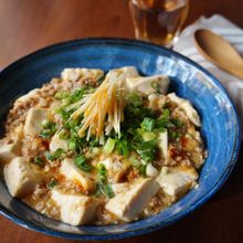 しょうがたっぷり麻婆豆腐