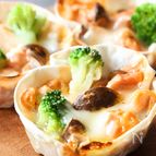 【餃子の皮deチーズ焼き】トースターで5分焼くだけ！