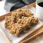 バターと小麦粉なし！ざくざくグラノーラクッキー☆低糖質おやつ