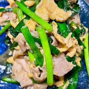 momoの作ってみた!投稿(【豚にらたま】味付け黄金比で食欲そそるスタミナおかず！)