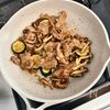 【豚こまズッキーニのやみつき中華炒め】こってり美味しい！の工程4
