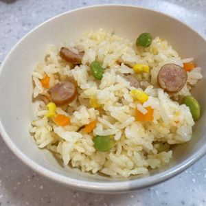 猫ママの作ってみた!投稿(【炊飯器レシピ】子供ウケ最強♪旬の野菜de具沢山ピラフ風♪)