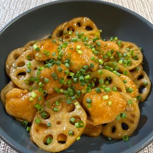 楽ラク手抜キッチン🐶🐾の作ってみた!投稿(【鶏むね肉とれんこんの甘辛照り炒め】ご飯にぴったり！)