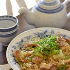 豚バラ白菜のあんかけベジ丼