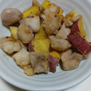 marine55の作ってみた!投稿(【鶏肉とさつまいものマスタードマヨソース】ほっくり秋おかず♡)