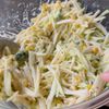 【大根の皮とブロッコリーの茎の米粉チヂミ】節約/SDGsの工程3
