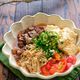 レンジで簡単！トマト肉豆腐