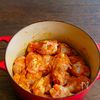 ほろほろ手羽元のカレースープの工程1