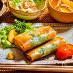 絶品！ささみ明太春巻き