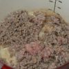 塩麹で♪豚ひき肉と豆苗のカレースープの工程2