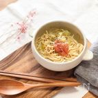 【太りたくない夜食に◎】豆腐干で梅にんにくの痩せスープ