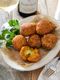 かぼちゃのチーズインコロッケ。お弁当のおかずやパーティーに！