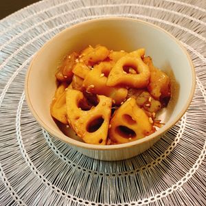 りんの作ってみた!投稿(お助け！あと一品に【れんこんとこんにゃくの甘辛炒め】)