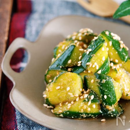 やみつき 韓国風ごまきゅうり 作り置き お弁当 ポリ袋 By ｙｕｕ レシピサイト Nadia ナディア プロの料理家のおいしいレシピ