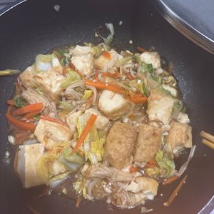 1091546の作ってみた!投稿(とろみづけ不要♪『厚揚げと白菜の中華あんかけ』)