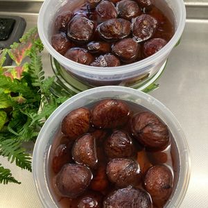 そら・ゆずの作ってみた!投稿(栗の渋皮煮　栗仕事の定番おやつ)