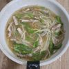 シャキシャキ♪豚肉ともやしピーマンのとろっと♡中華煮の工程3