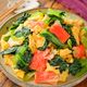 【小松菜、かにかま、ふわとろ卵のさっと炒め】速攻あと一品！