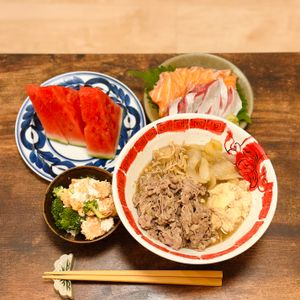 ぴくみんの作ってみた!投稿(とろとろ玉ねぎとしらたきの☆🤩☆味しみしみ豚バラ肉豆腐✨)
