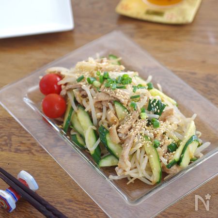 焼き肉の残りともやしのサラダ By お天気ママ 食養生研究家 レシピサイト Nadia ナディア プロの料理家のおいしいレシピ