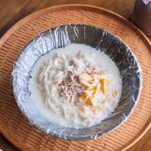 【ポリ袋で防災ごはん】ツナの濃厚豆乳温そうめん