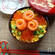 成人の日のお祝いに！華やかちらし寿司レシピ