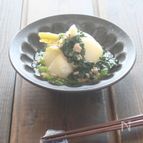 かぶの翡翠そぼろあん