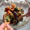 混ぜるだけ!イタリアン【大葉ジェノベーゼの夏野菜マリネ】の工程3