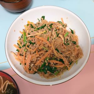 milkの作ってみた!投稿(【レンジで6分♡ぱぱっと簡単チャプチェ】味しみしみ本格味！)