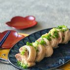 ＊梅しそロールの塩麹蒸し鶏＊タコ糸不要・作り置き・簡単