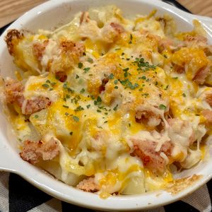 kimiの作ってみた!投稿(【じゃがいもの明太チーズ焼き】簡単なのに絶品！止まらない旨さ)