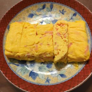 たりおの作ってみた!投稿(騙されたと思って作ってほしい【紅生姜卵焼き】)