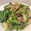 すみれの作ってみた!投稿(ゆで茄子とほうれん草の😘🍆ヘルシーごま味噌和え♪)