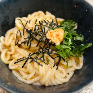 puricoの作ってみた!投稿(濃厚明太クリームうどん【生クリームなしでも濃厚！】)