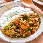 【たっぷり野菜のお醤油キーマ】調味料３つで簡単おいしい！