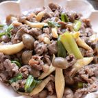 調味料２つで簡単！【牛すき焼き煮】ご飯にのせたい☆甘辛旨！