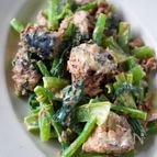 クセになる旨さ♡『鯖と小松菜のチーズカレー』鯖缶で簡単♪