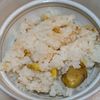 ともの作ってみた!投稿(白だしで栗ご飯)