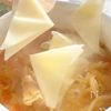 【もやしのワンタン担々スープ】節約！ピリ辛コクうまスープ♡の工程4