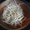 melの作ってみた!投稿(裏ワザで真っ白シャキシャキ！もやしの下処理)